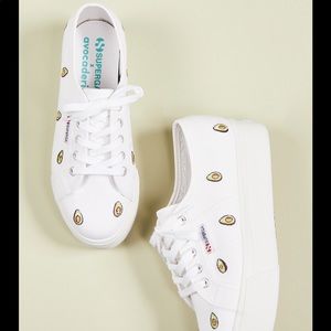 Superga 2750 Avocado Platform Sneakers